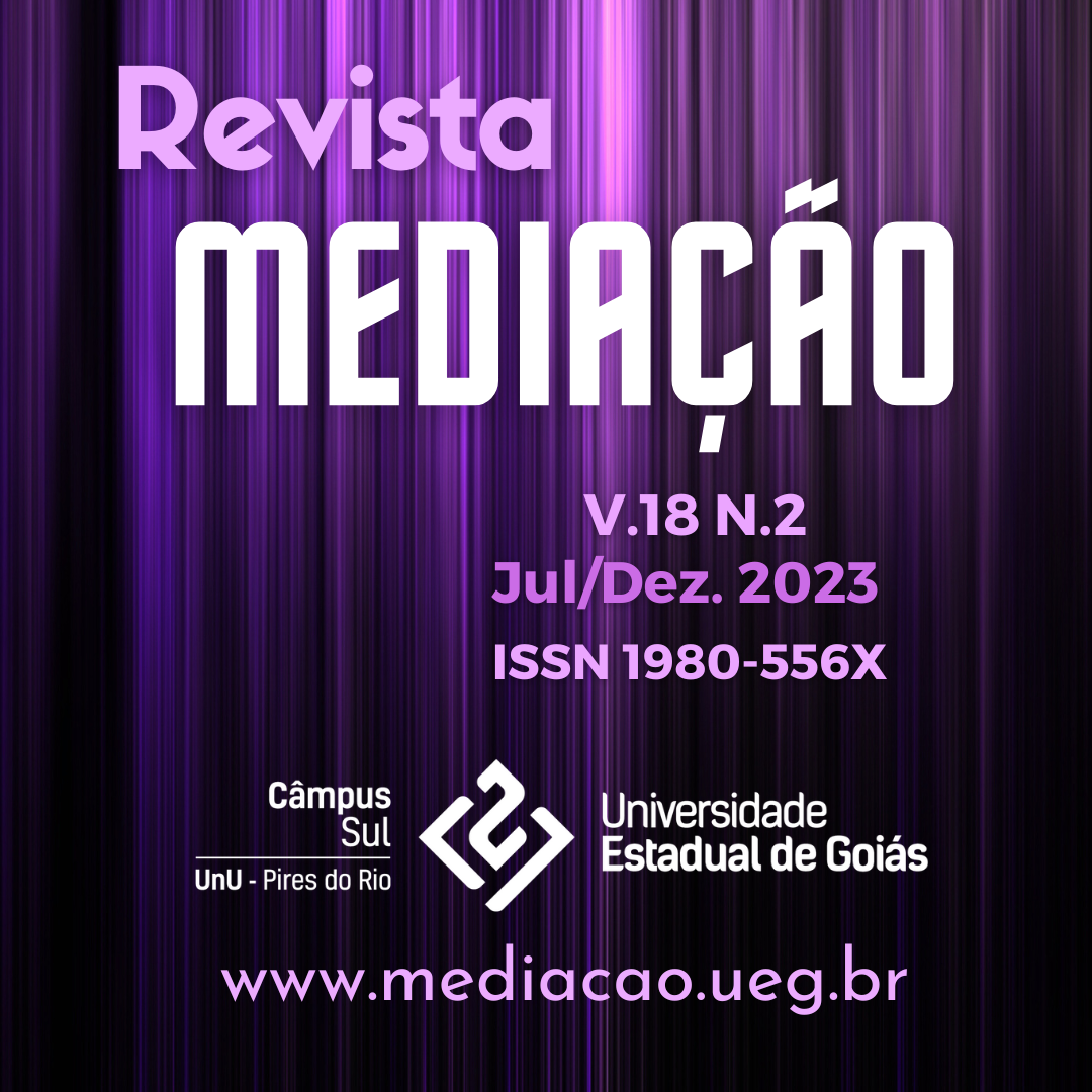 Revista Mediação, Julho a Dezembro de 2023. Volume 18, número 2.