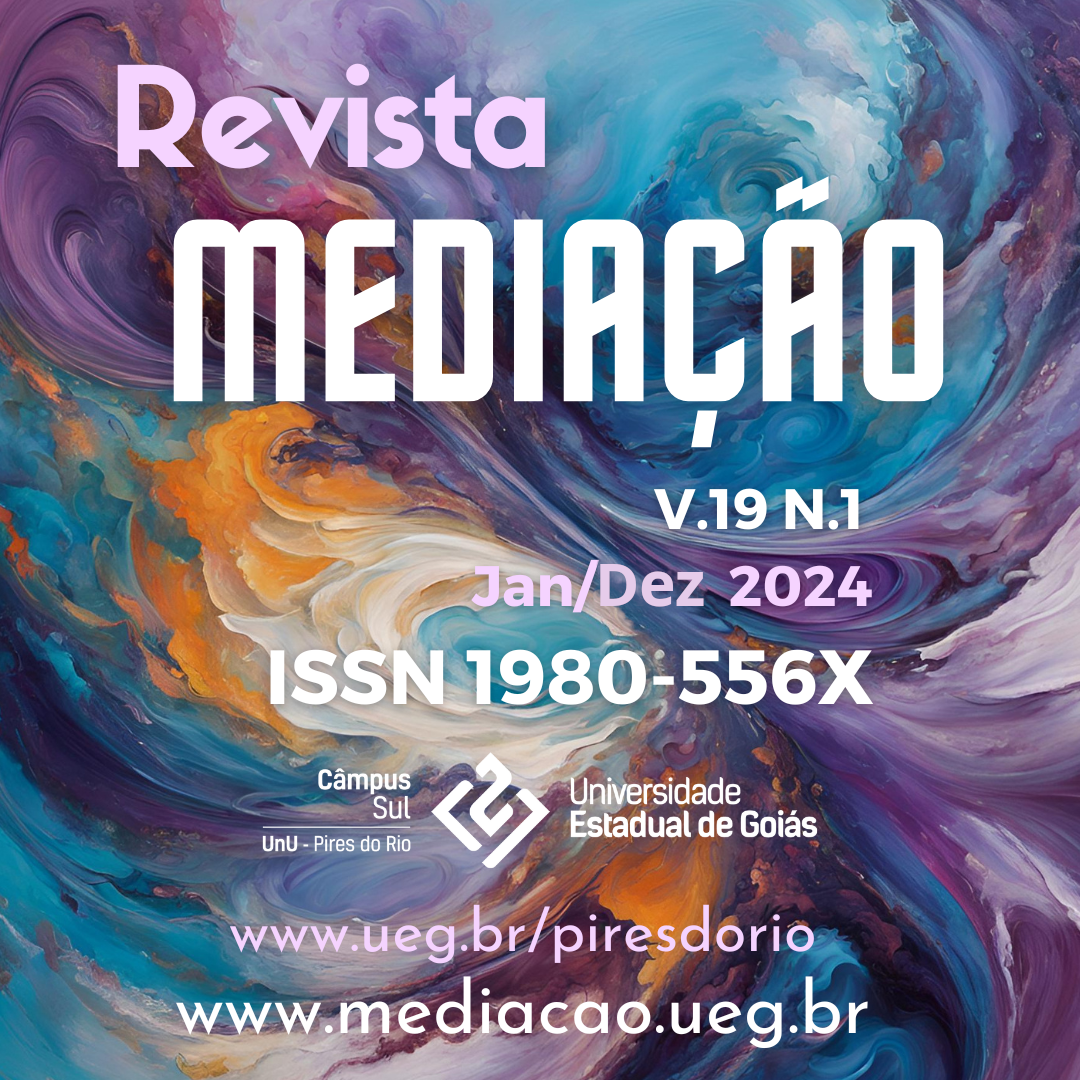 Revista Mediação, Janeiro a dezembro de 2024. Volume 19, número 1.